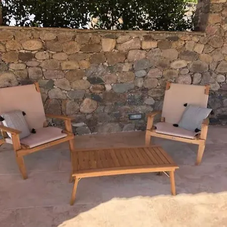 Maison En Pierre Corse Avec Vue Proche Des Gorges De L'asco Entre Montagne Et Piscine
