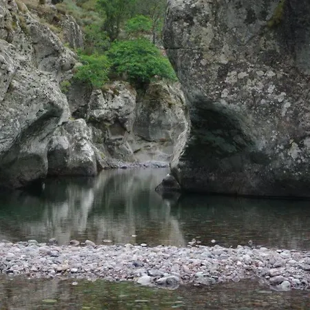 Maison En Pierre Corse Avec Vue Proche Des Gorges De L'asco Entre Montagne Et Piscine Villa *