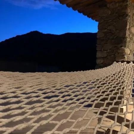 别墅 Maison En Pierre Corse Avec Vue Proche Des Gorges De L'asco Entre Montagne Et Piscine Moltifao