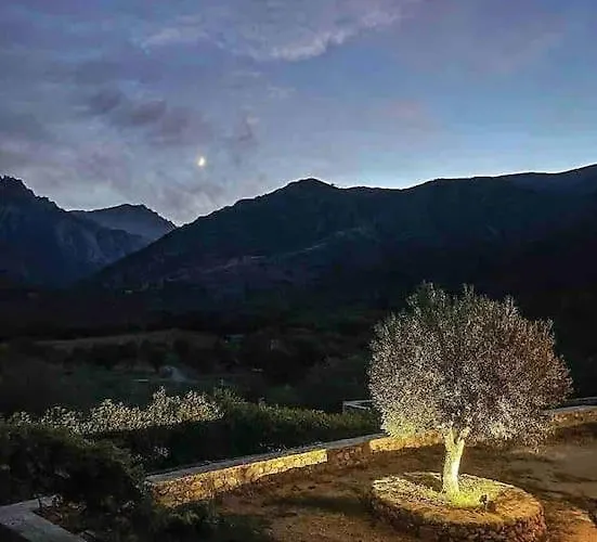 Vila Maison En Pierre Corse Avec Vue Proche Des Gorges De L'asco Entre Montagne Et Piscine