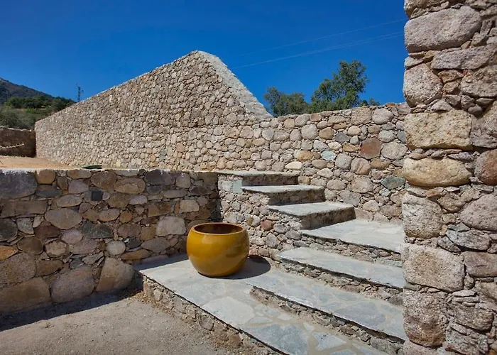 Vila Maison En Pierre Corse Avec Vue Proche Des Gorges De L'asco Entre Montagne Et Piscine