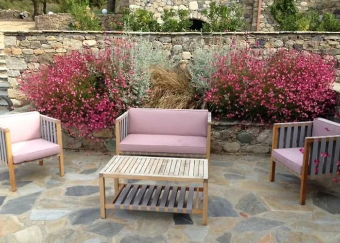 Maison En Pierre Corse Avec Vue Proche Des Gorges De L'asco Entre Montagne Et Piscine Vila