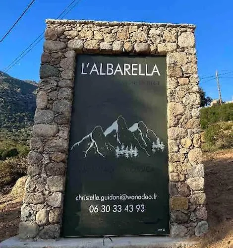 Maison En Pierre Corse Avec Vue Proche Des Gorges De L'asco Entre Montagne Et Piscine Vila