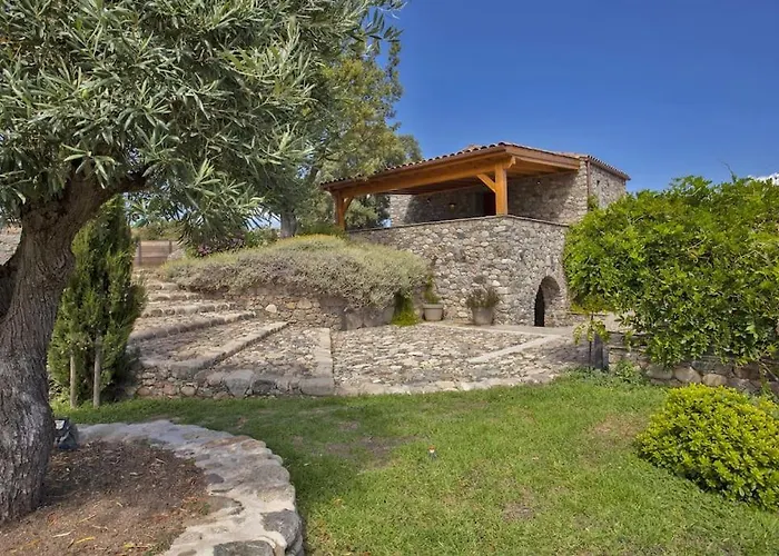 Vila Maison En Pierre Corse Avec Vue Proche Des Gorges De L'asco Entre Montagne Et Piscine *